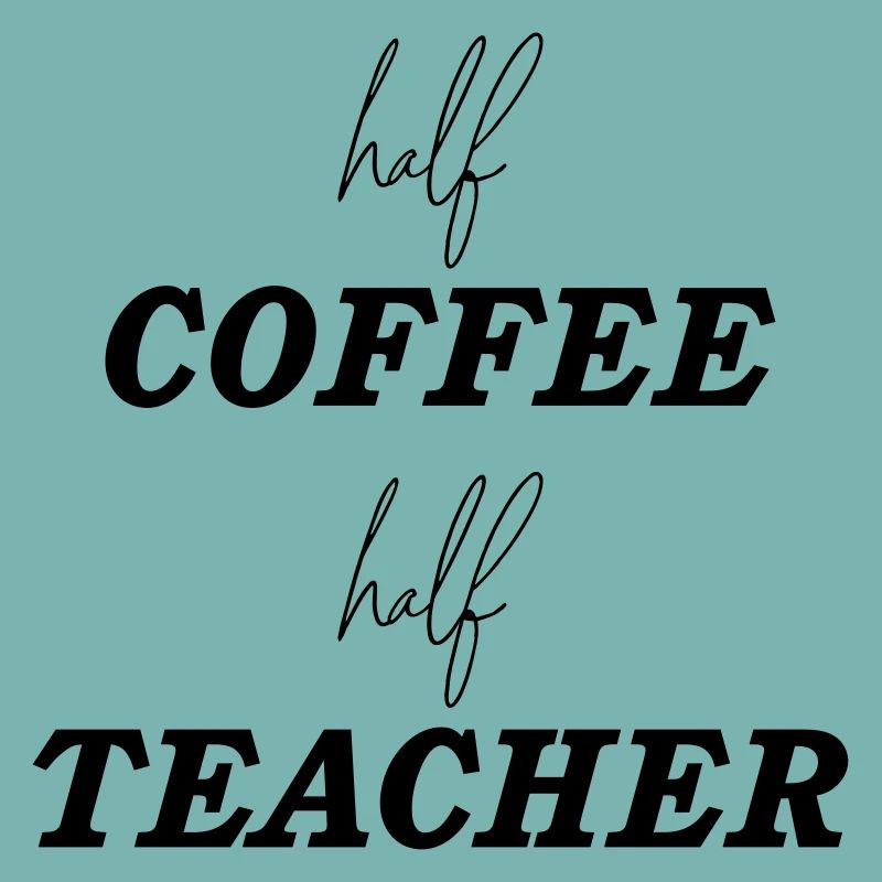 Halb Kaffee, halb Lehrer - Schule