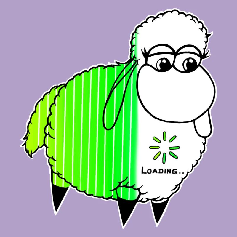 Wolly Sheepling Loading Beam Sheep Gaming