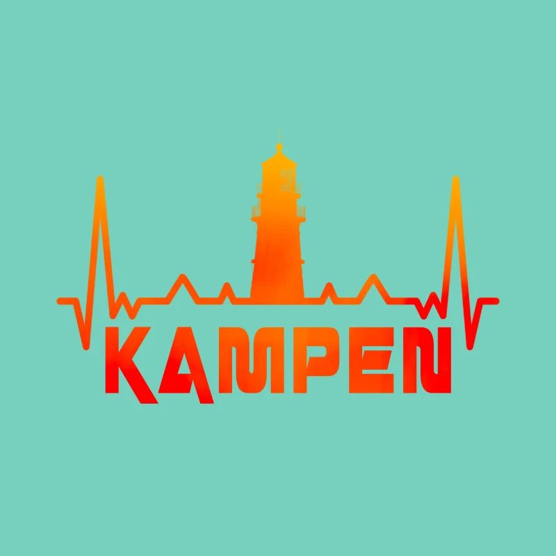 Conception du phare de Kampen / idée cadeau