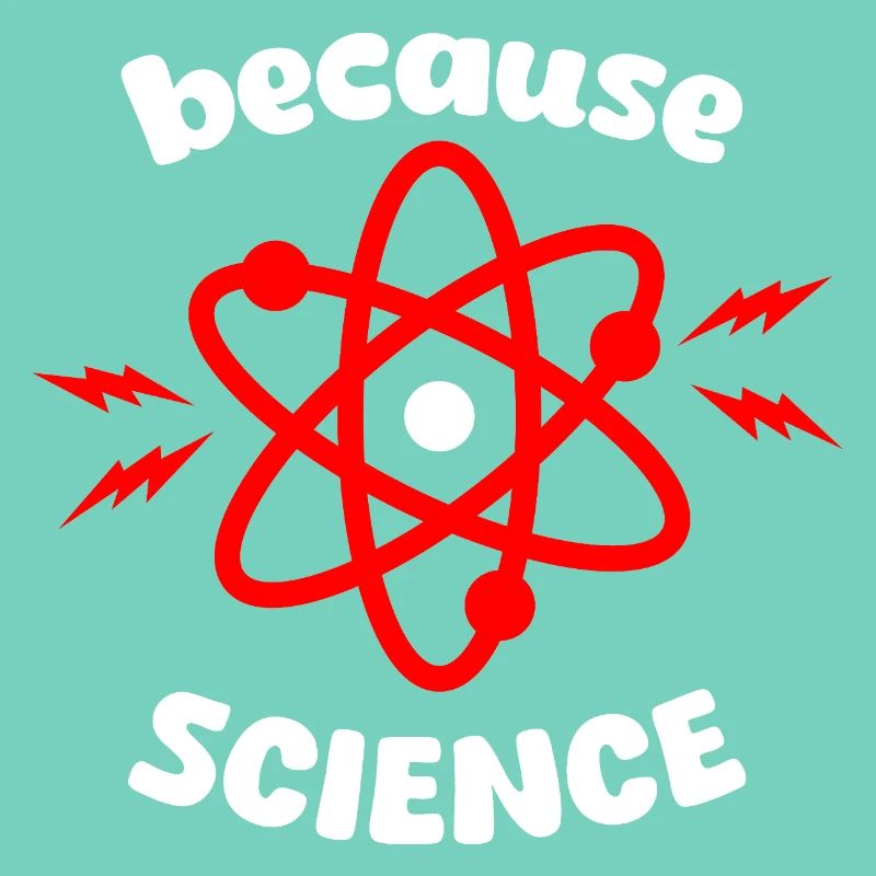 Because Science Atom Red