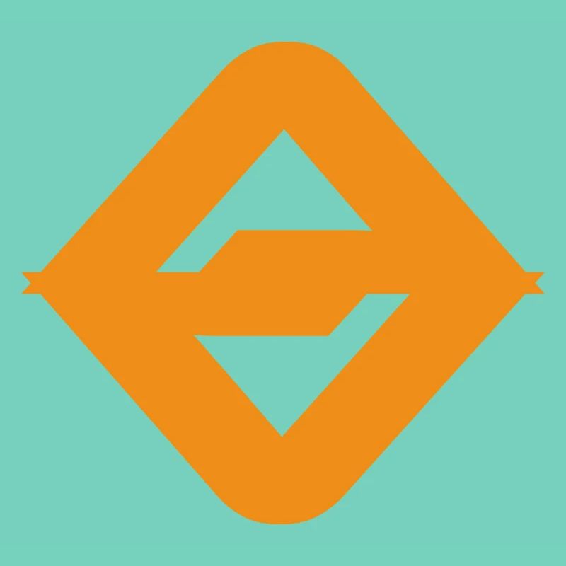 Cooles digitales Abzeichen-Emblem-Logo