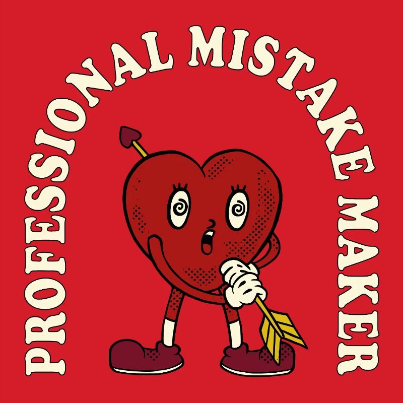 Professional Mistake Maker – Retro Comic Humor