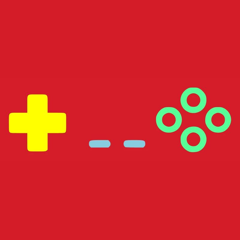 Boutons de manette de jeu Rétro Vector