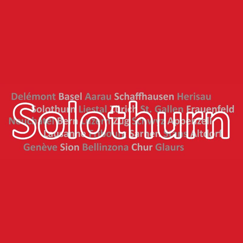 Schweizer Städte Solothurn