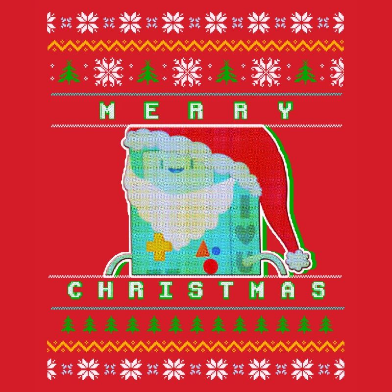 Joyeux Noël Pixel Santa « Pull de Noël moche »