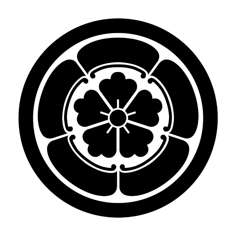 Oda Mon Japanese samurai schwartz