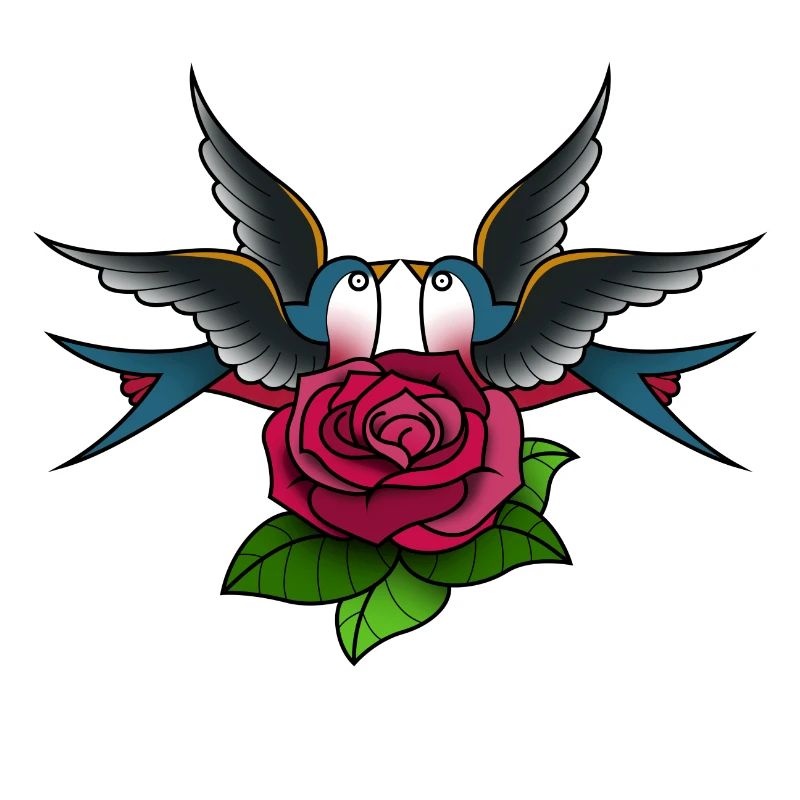 Tattoo 2 Schwalben