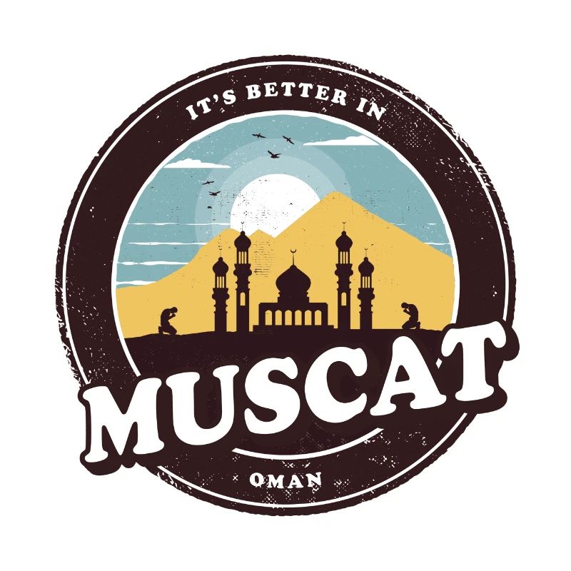 Conception de la mosquée Muscat Oman
