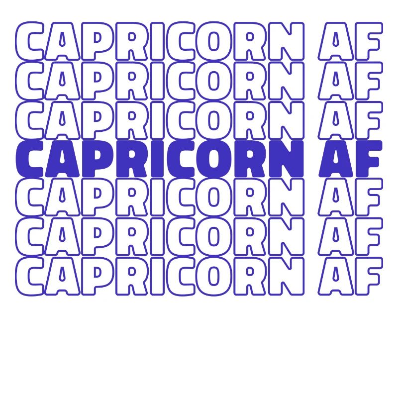 Capricorn Statement Horoscope Constellation Zodiac