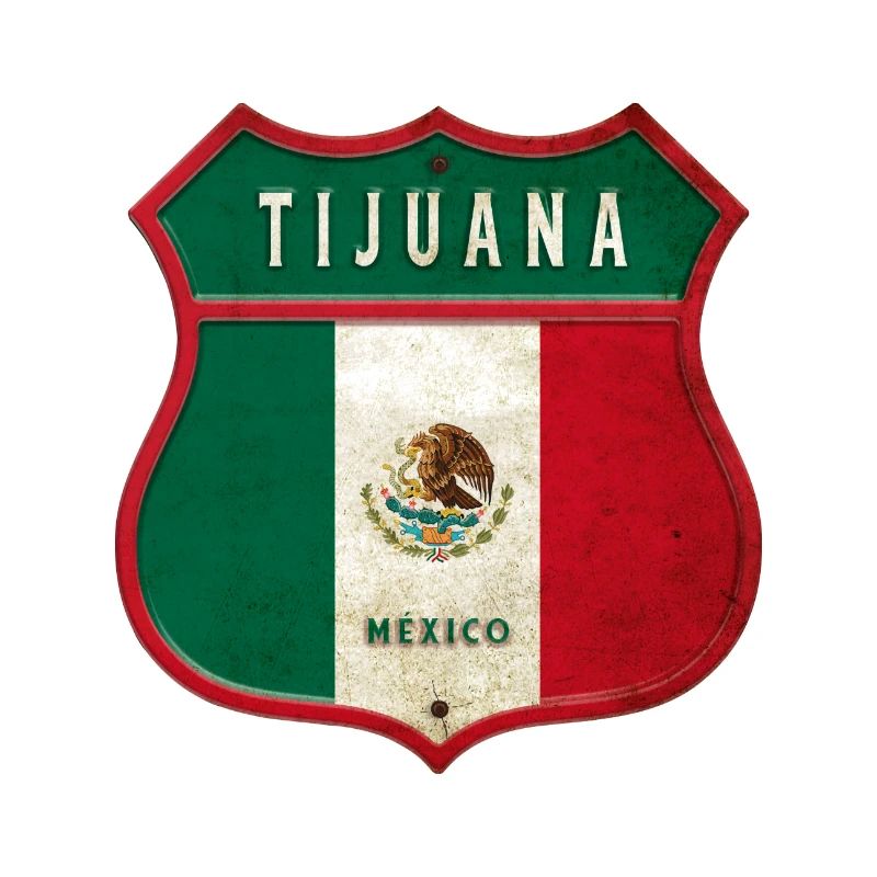 Tijuana Mexiko Wappen Design