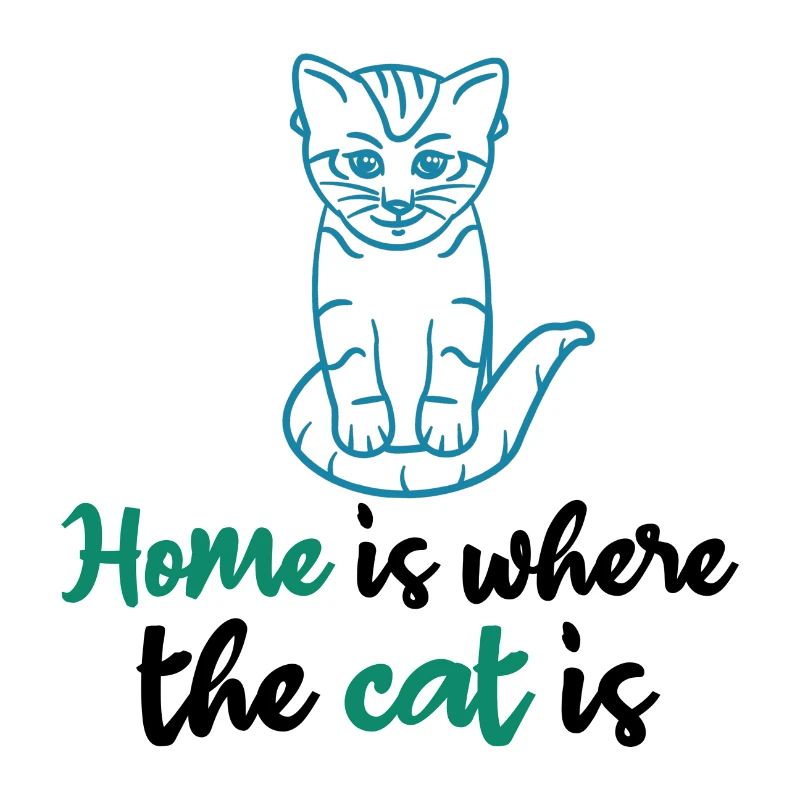 Pet Cat Statement Animaux de compagnie Animal préféré
