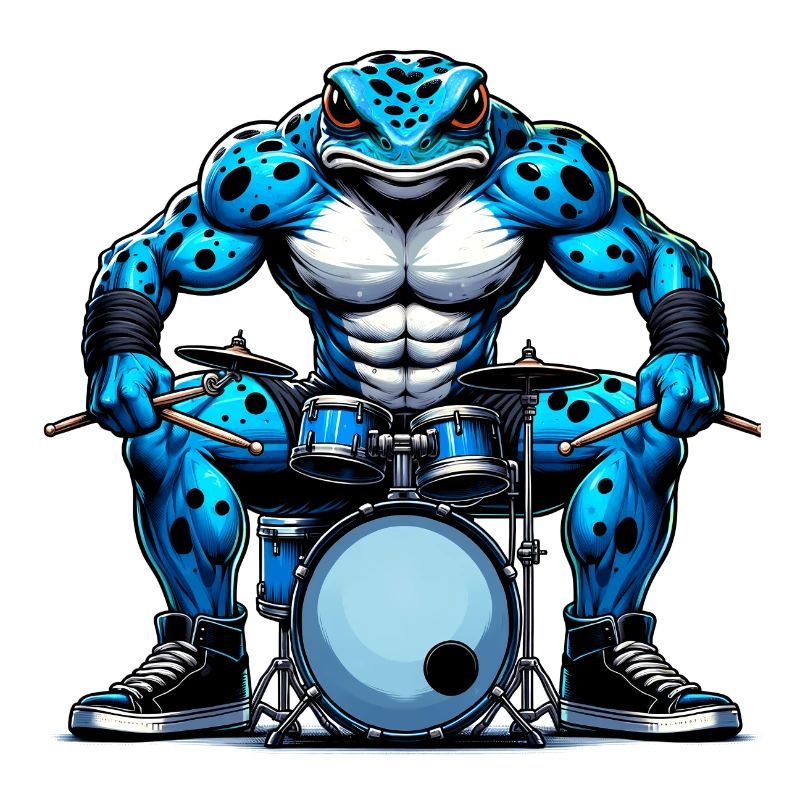 Ensemble de batterie Poison Dart Frog