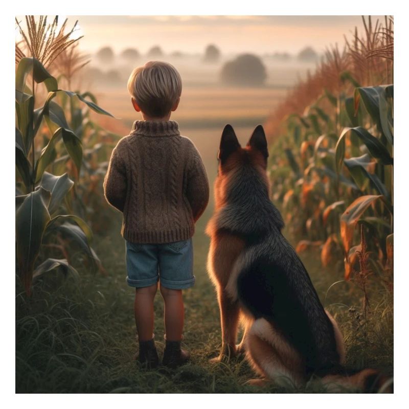 German Shepherd Art