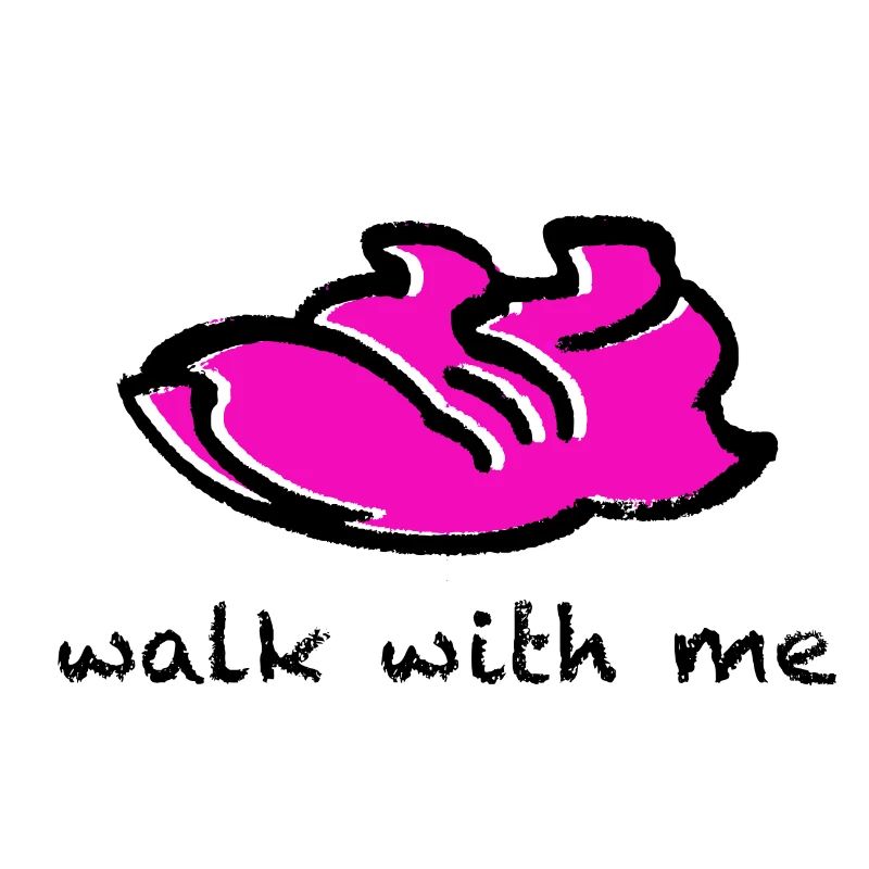 Running shoe Walk with me