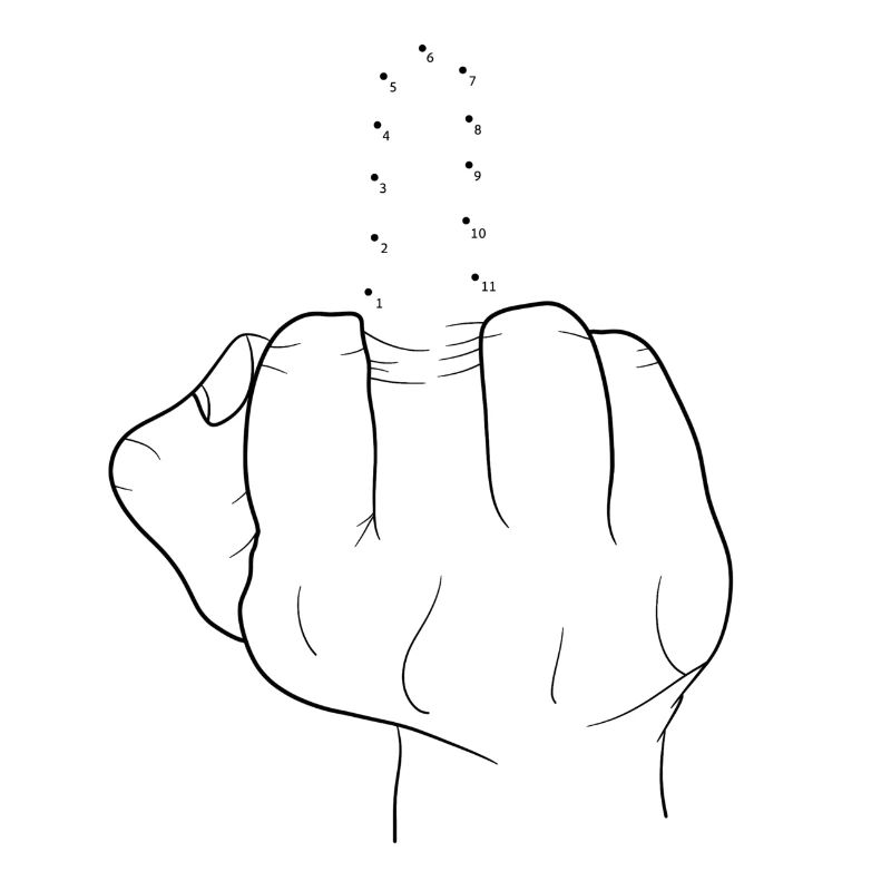 Image du numéro de doigt puant
