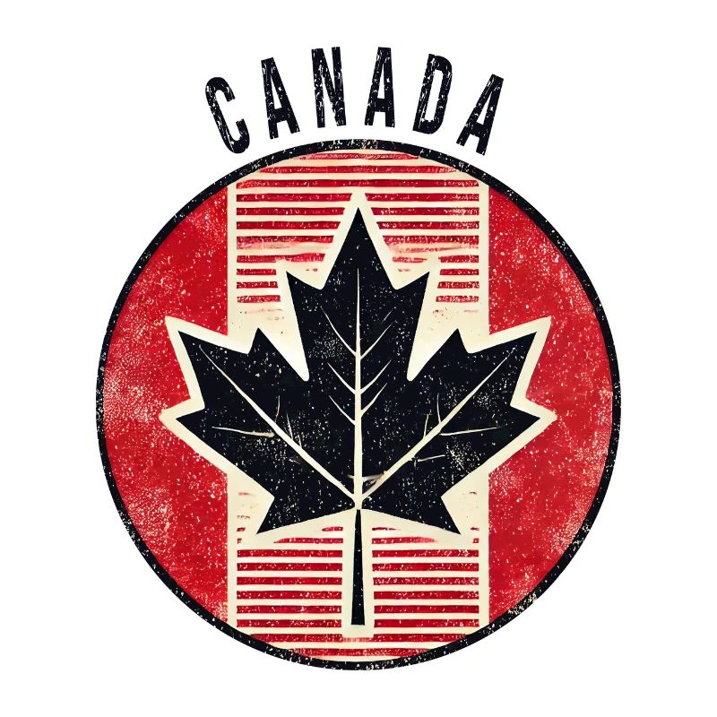 Motif de feuille d'érable du Canada