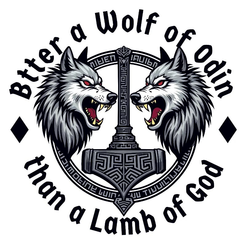 Lieber ein Wolf Odins als ein Lamm Gottes