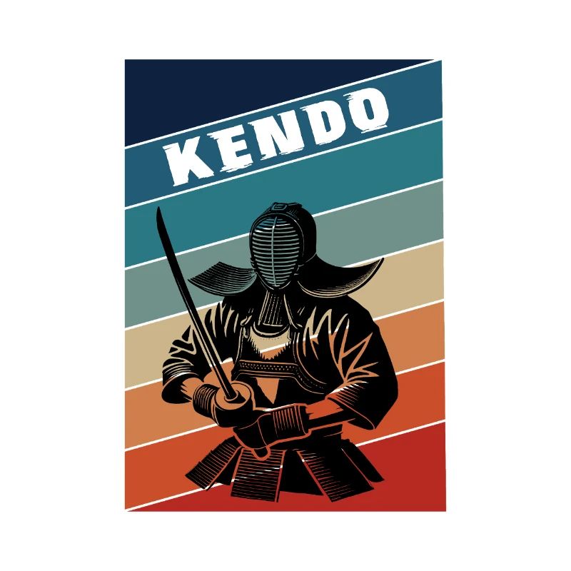 Vintage Kendo Samurai