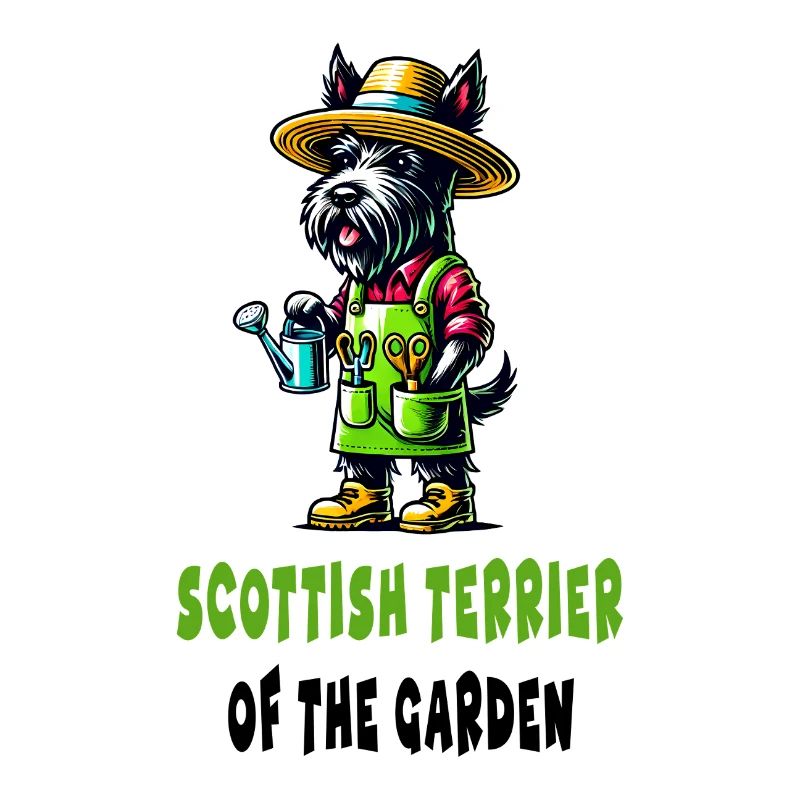 Scottish Terrier Gärtner