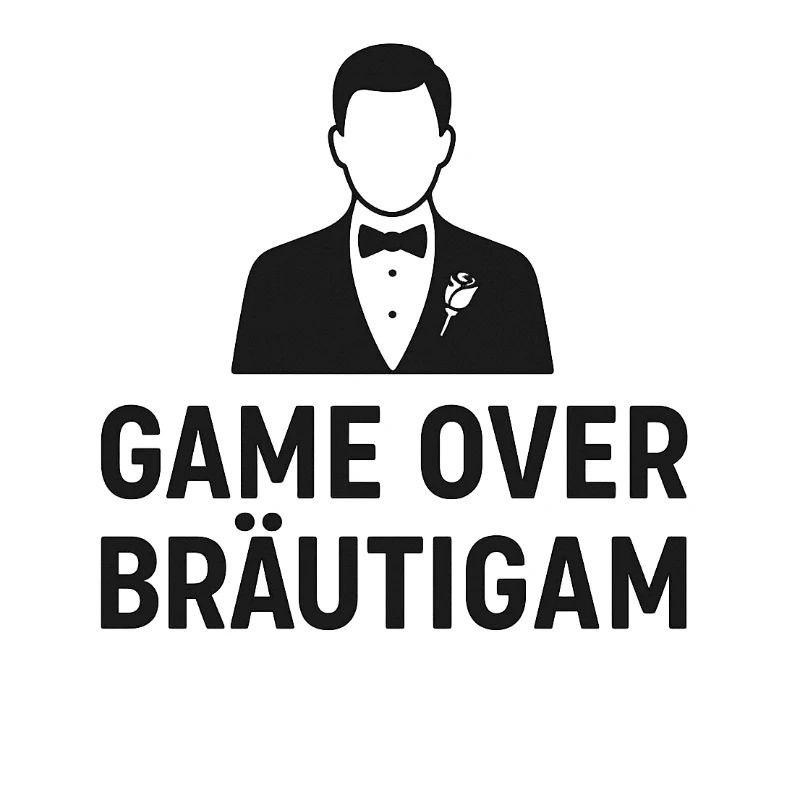 Hochzeit Bräutigam Game Over