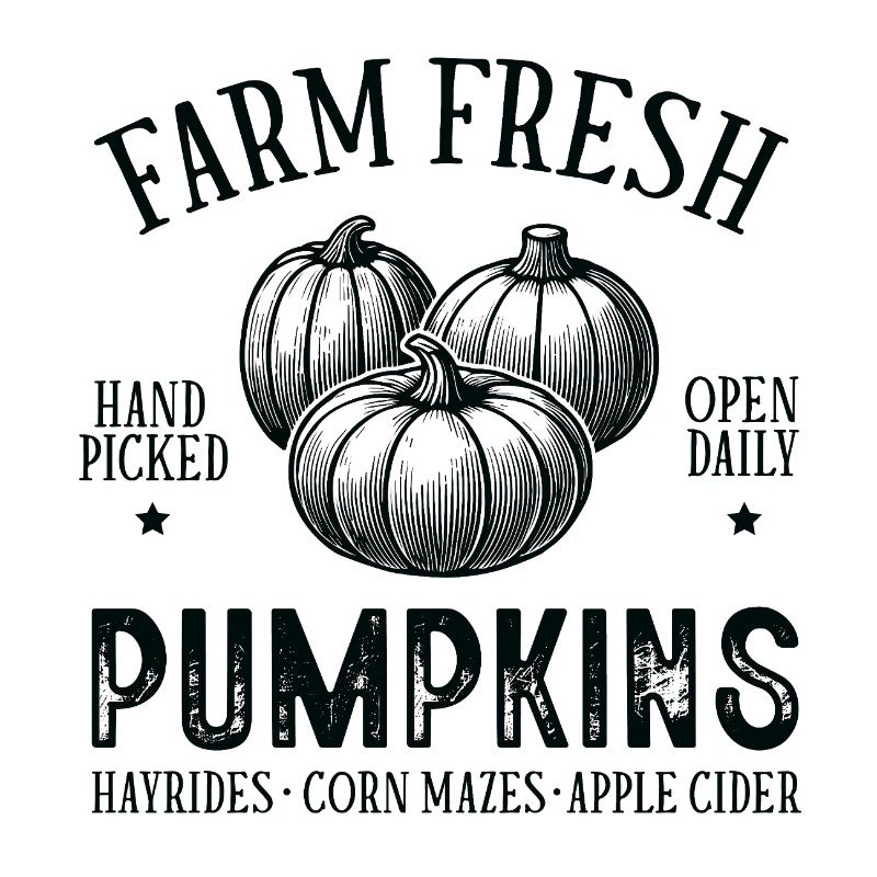 Autumn Pumpkins with Rustic Style