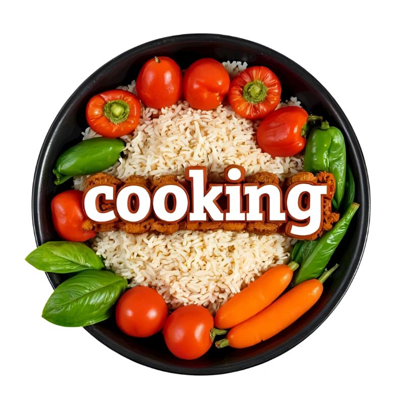 Kulinarisches Kochen mit Frischem Gemüse