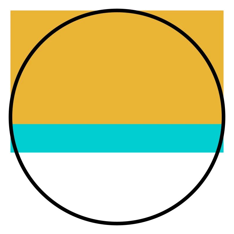 Minimalist Sunset Over Ocean