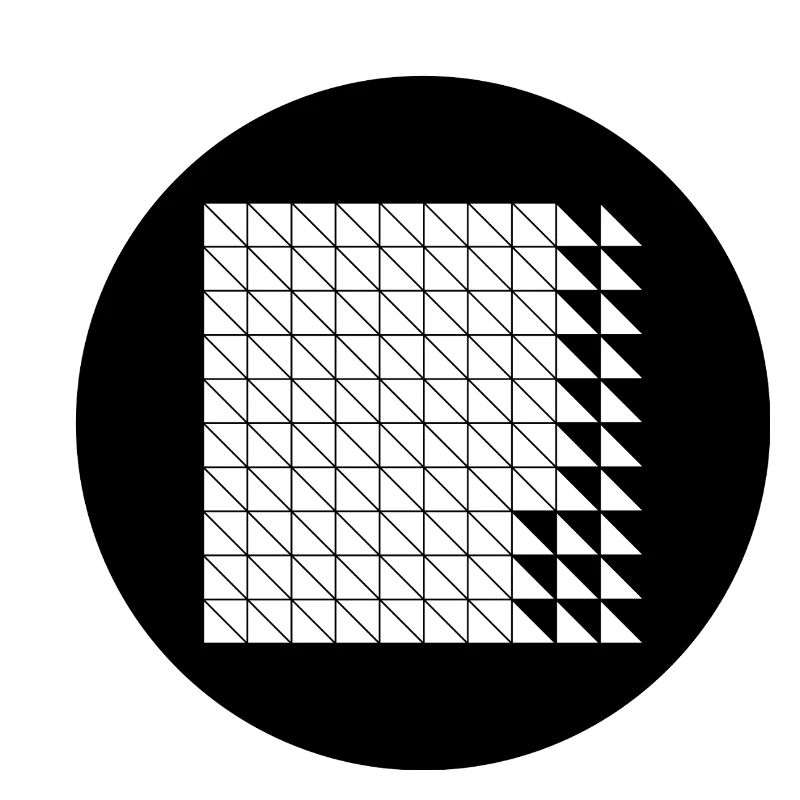 Cyberpunk Glitch Grid