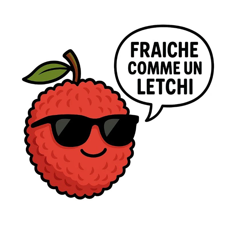 frisch wie eine Litschi