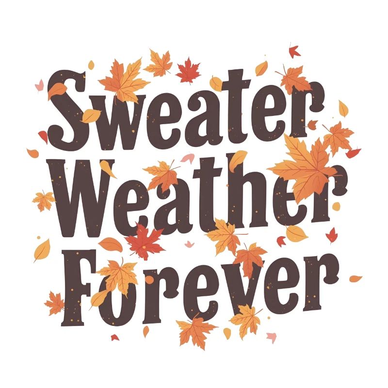 Pull Météo Pour Forever Automne Design