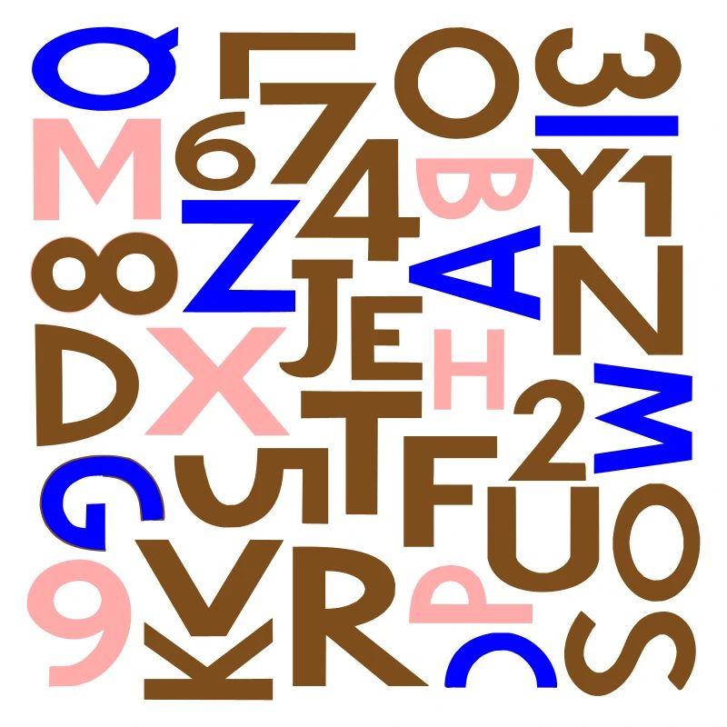 Zahlen & Buchstaben von Cean