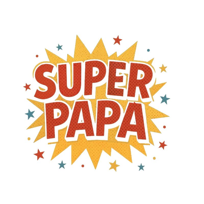 Super Dad Comic Explosion