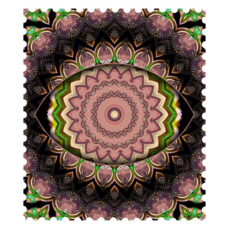 Mandala Blütenkaskade