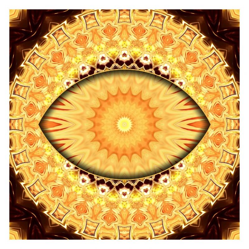 Sun Mandala Kaleidoscope