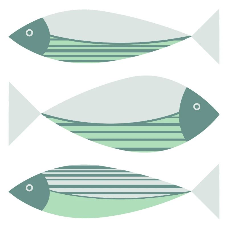 Vert Poisson Graphique Illustré