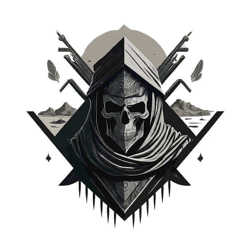 Desert Veiled Skeleton