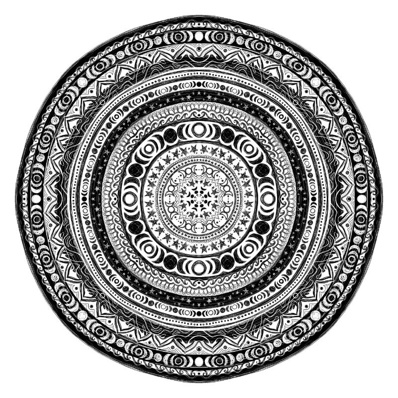 Mandala du cycle lunaire