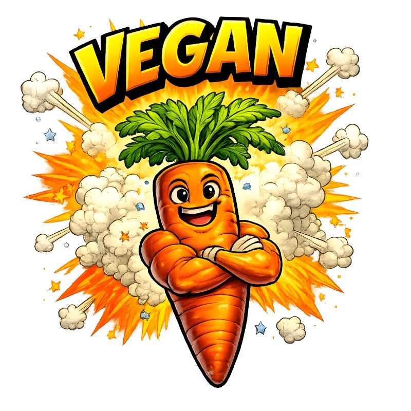 Cheerful Carrot – Plant-Based Delight