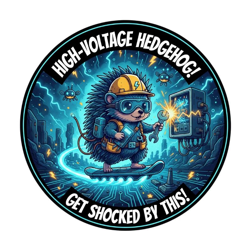 Hochspannung Igel: Stromschock-Design