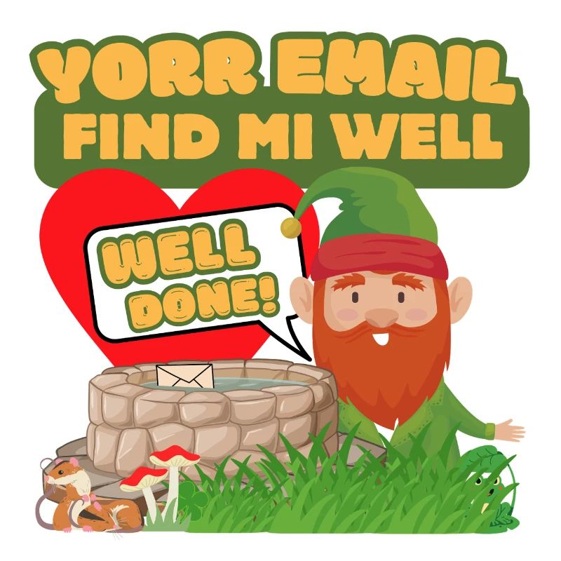 Yorr E-Mail Find Mi Well – Gnom-Humor