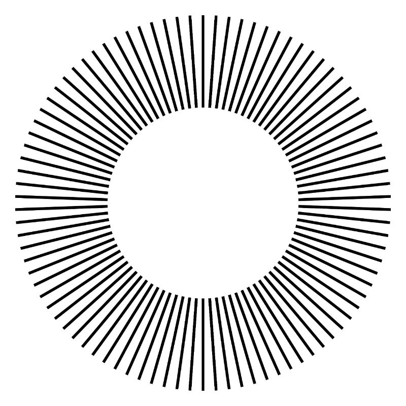 lines circle composition design