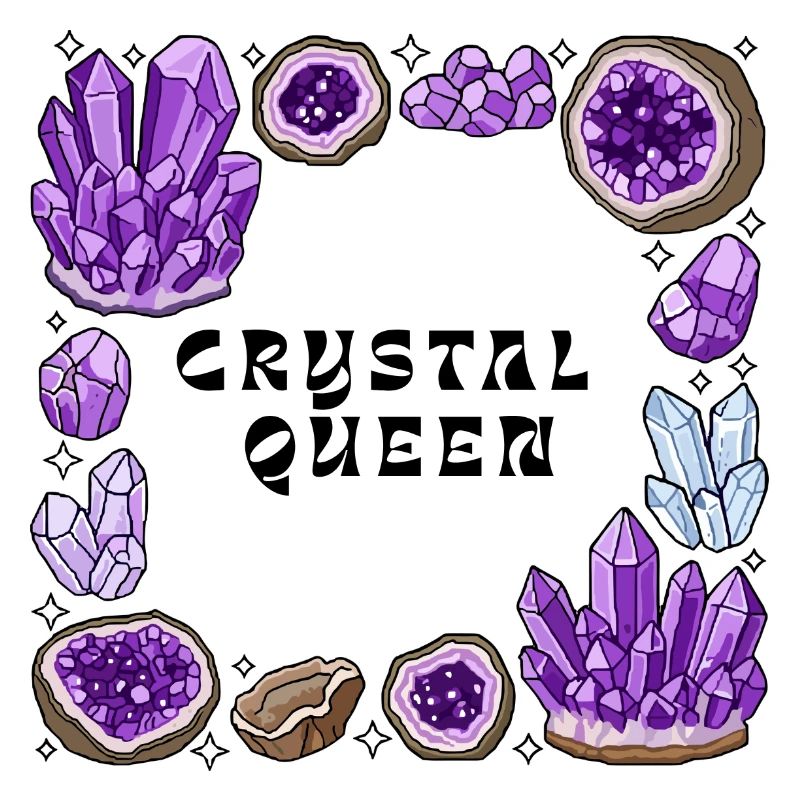 Amnetyst Kristallgeode Kreis