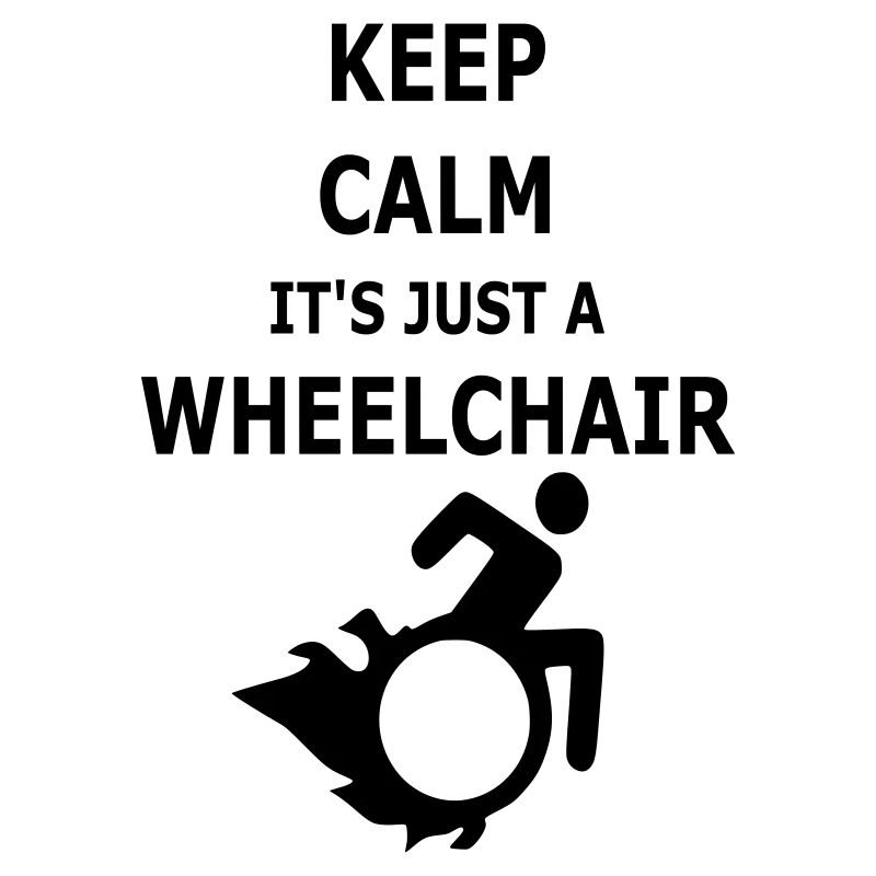 Restez calme ! C’est juste un fauteuil roulant #