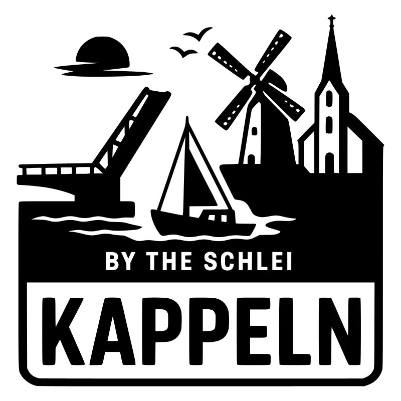 Kappeln Schlei SH Schleswig Holstein Silhouette