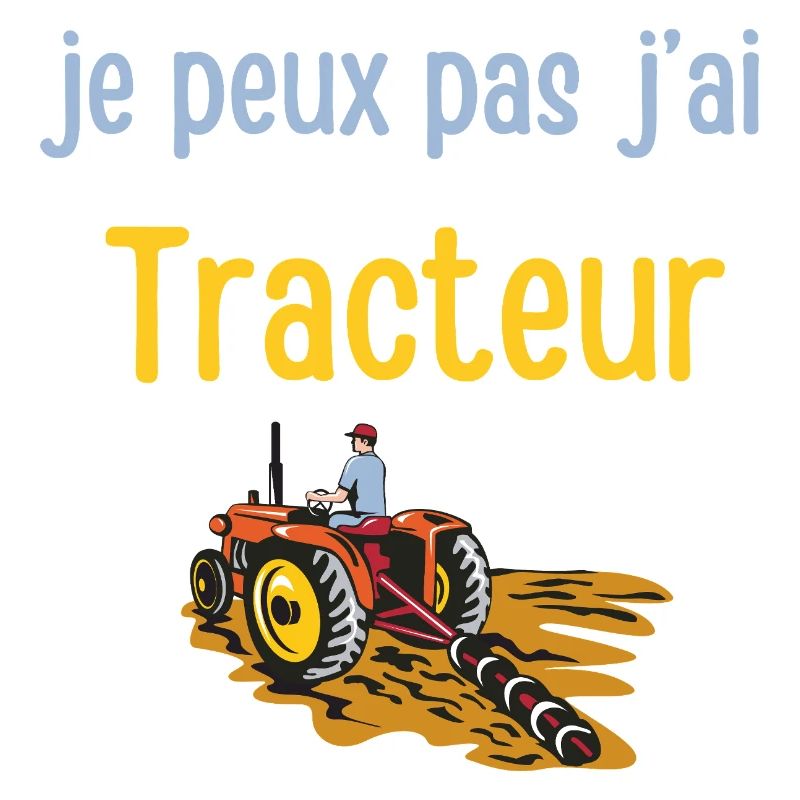 Ich kann nicht, ich habe einen Traktor