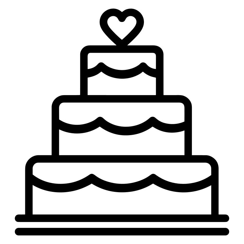 gâteau de mariage