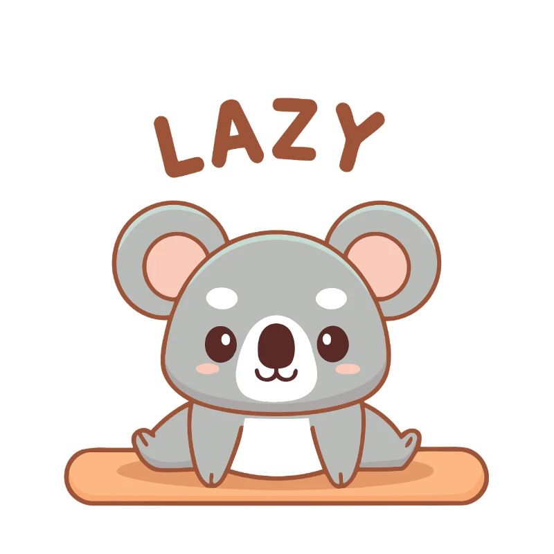 Zen Koala Sloth Meditating