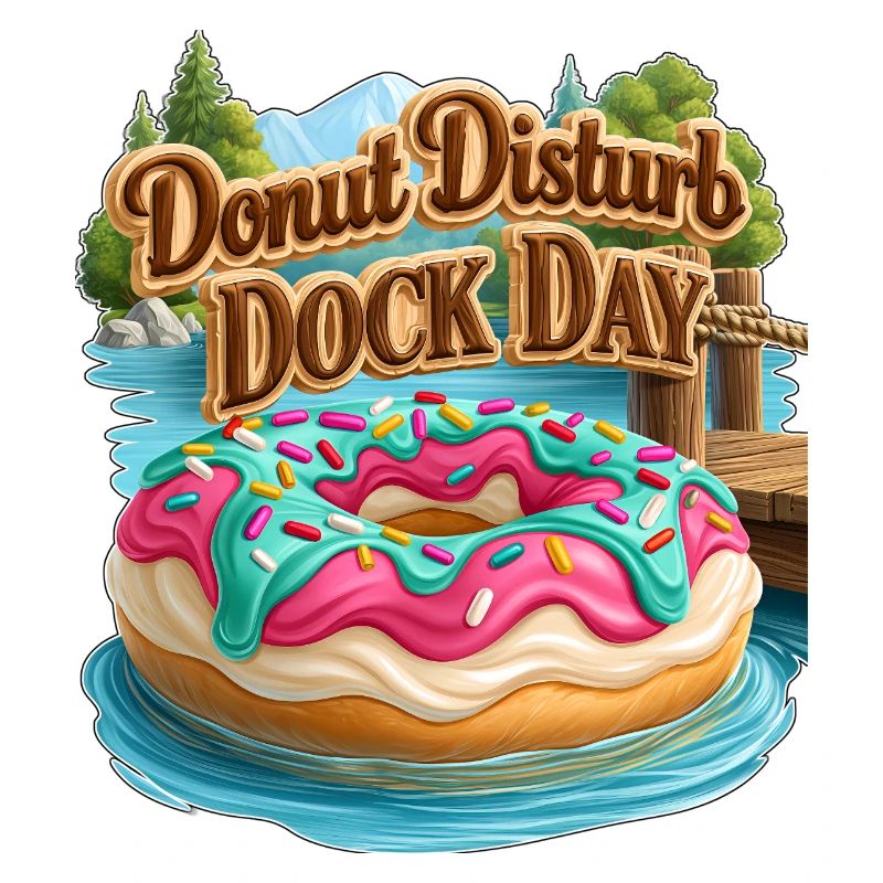 Donut Disturb Dock Tag