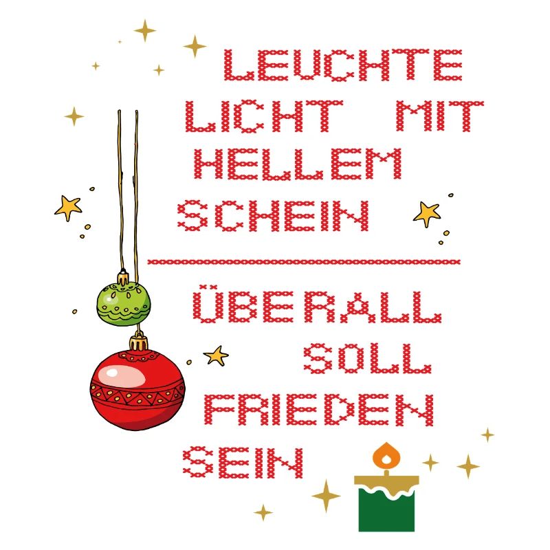 Leuchte Licht mit hellem Schein