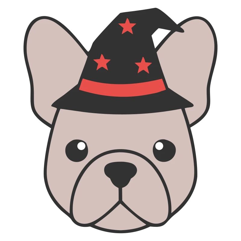Frenchie Wizard Hat Magic